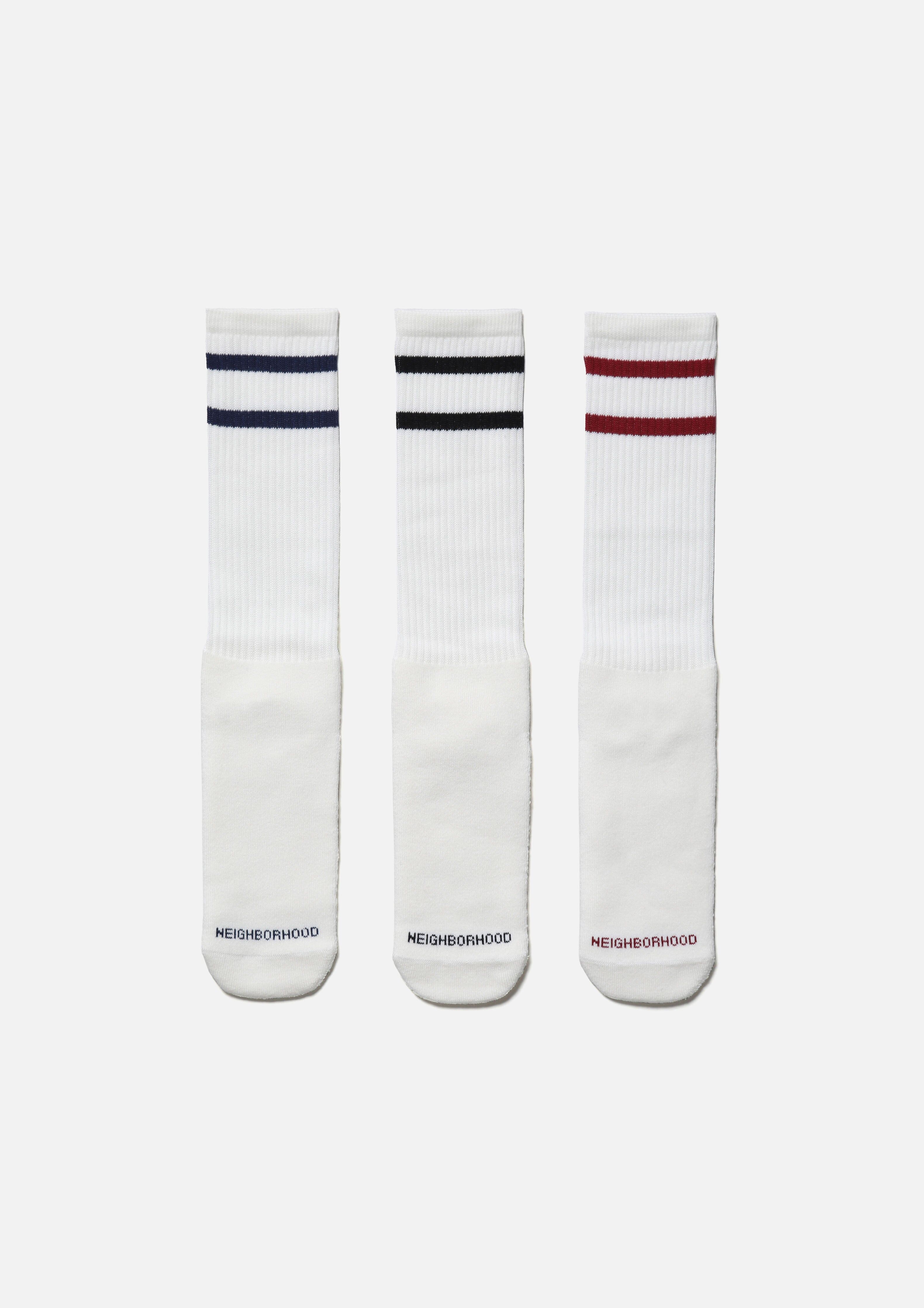 『代購商品』2025AW NEIGHBORHOOD NBHD CLASSIC 3PACK SOCKS 襪子 252KWNH-UWM01