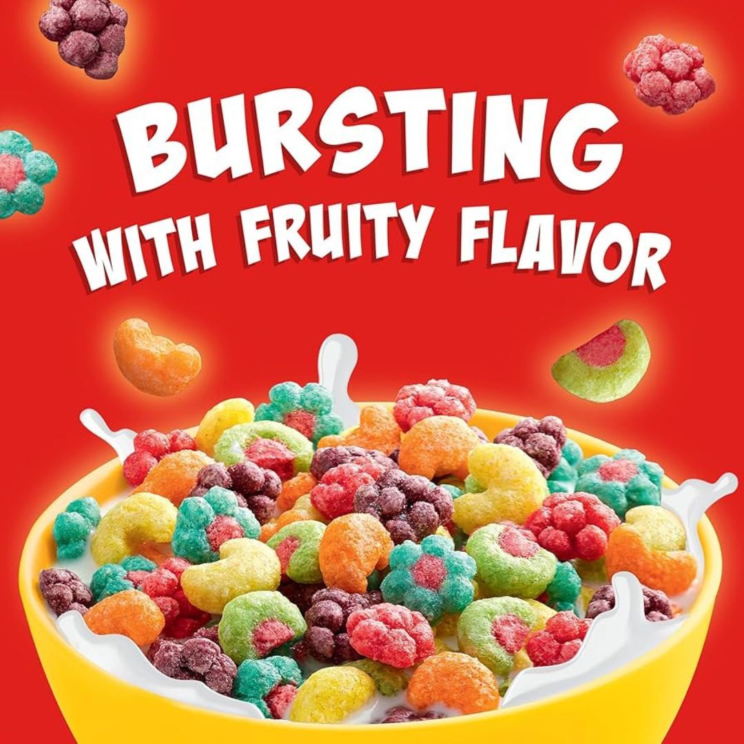 Trix Fruity Shapes 彩色趣味穀片 - 303g