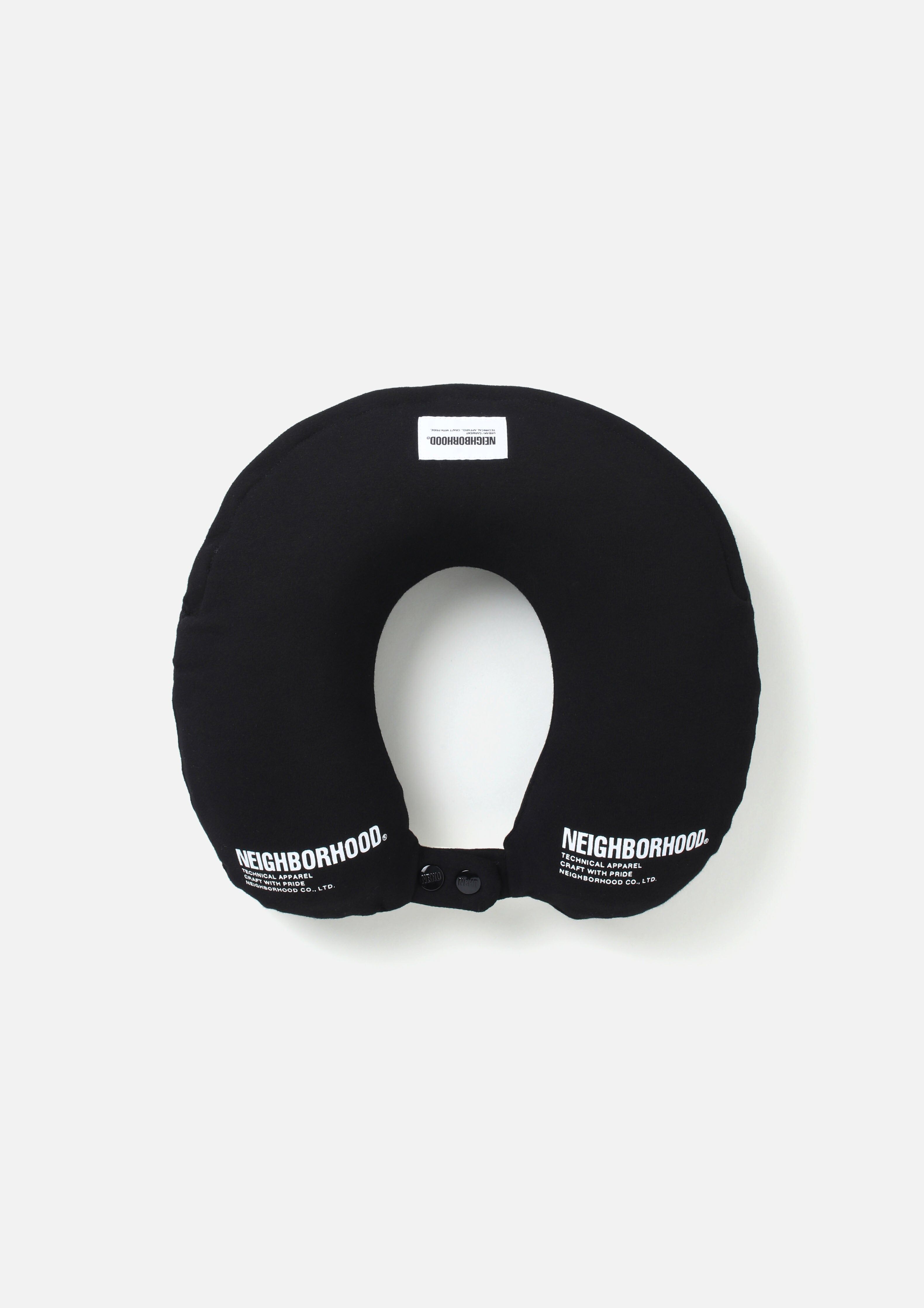 2025AW NEIGHBORHOOD NBHD LOGO NECK PILLOW 旅行 出國 飛機枕 頸枕 枕頭 睡枕 現貨 252MYNH-AC02