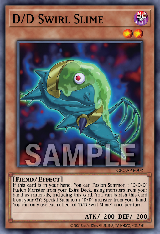 CR09-AE003 D/D Swirl Slime (N)