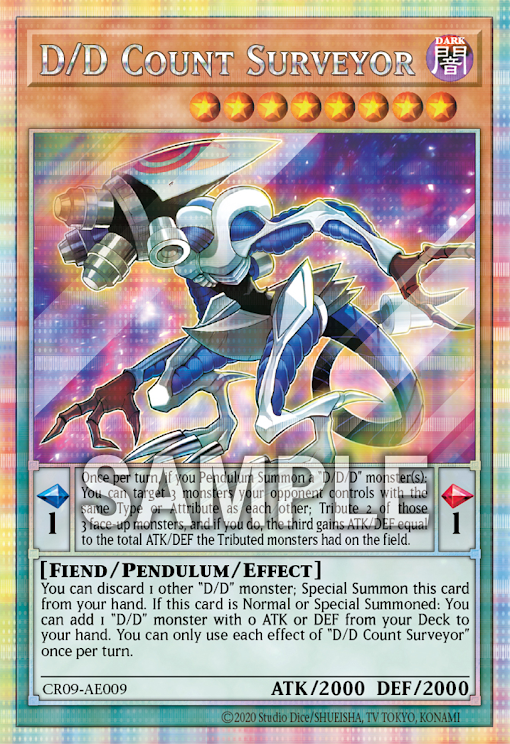 CR09-AE009 D/D Count Surveyor (PSER)