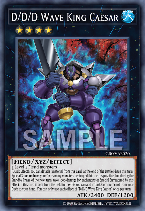 CR09-AE020 D/D/D Wave King Caesar (N)