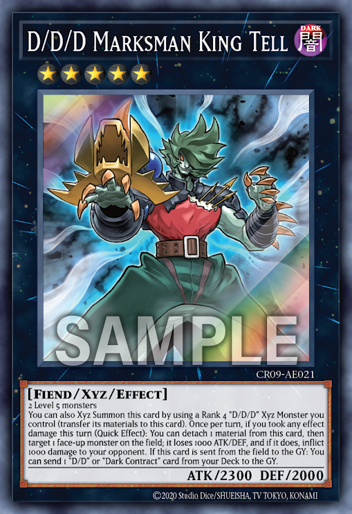 CR09-AE021 D/D/D Marksman King Tell (SR)