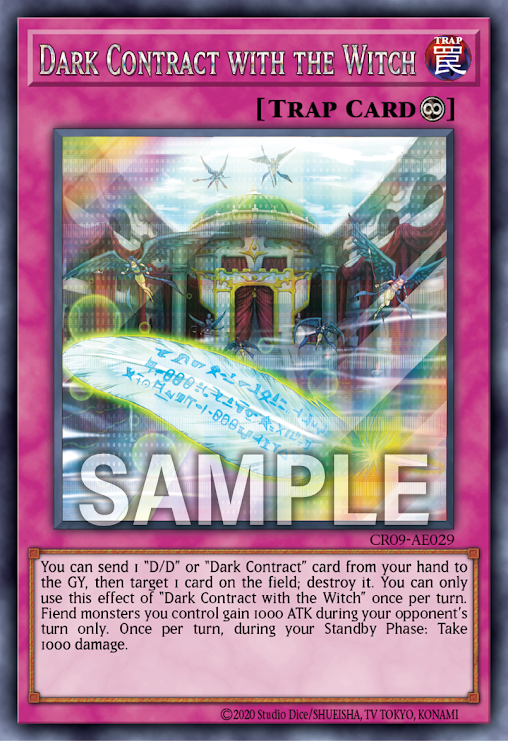 CR09-AE029 Dark Contract with the Witch