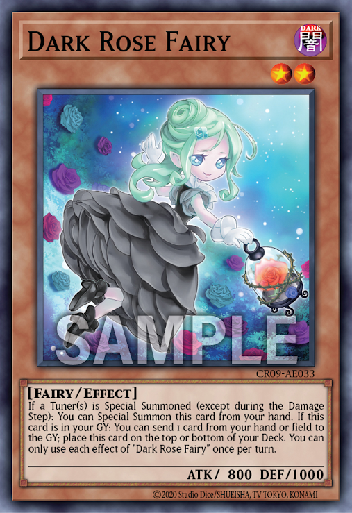 CR09-AE033 Dark Rose Fairy (N)