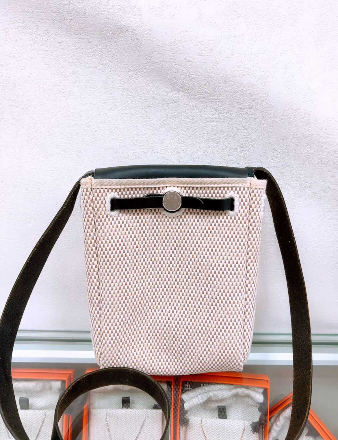 Hermes herbag TPM vintage square H