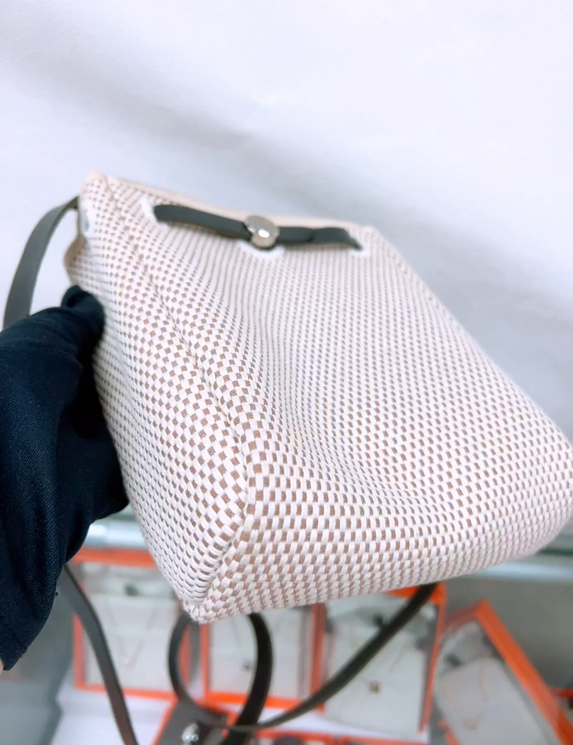 Hermes herbag TPM vintage square H