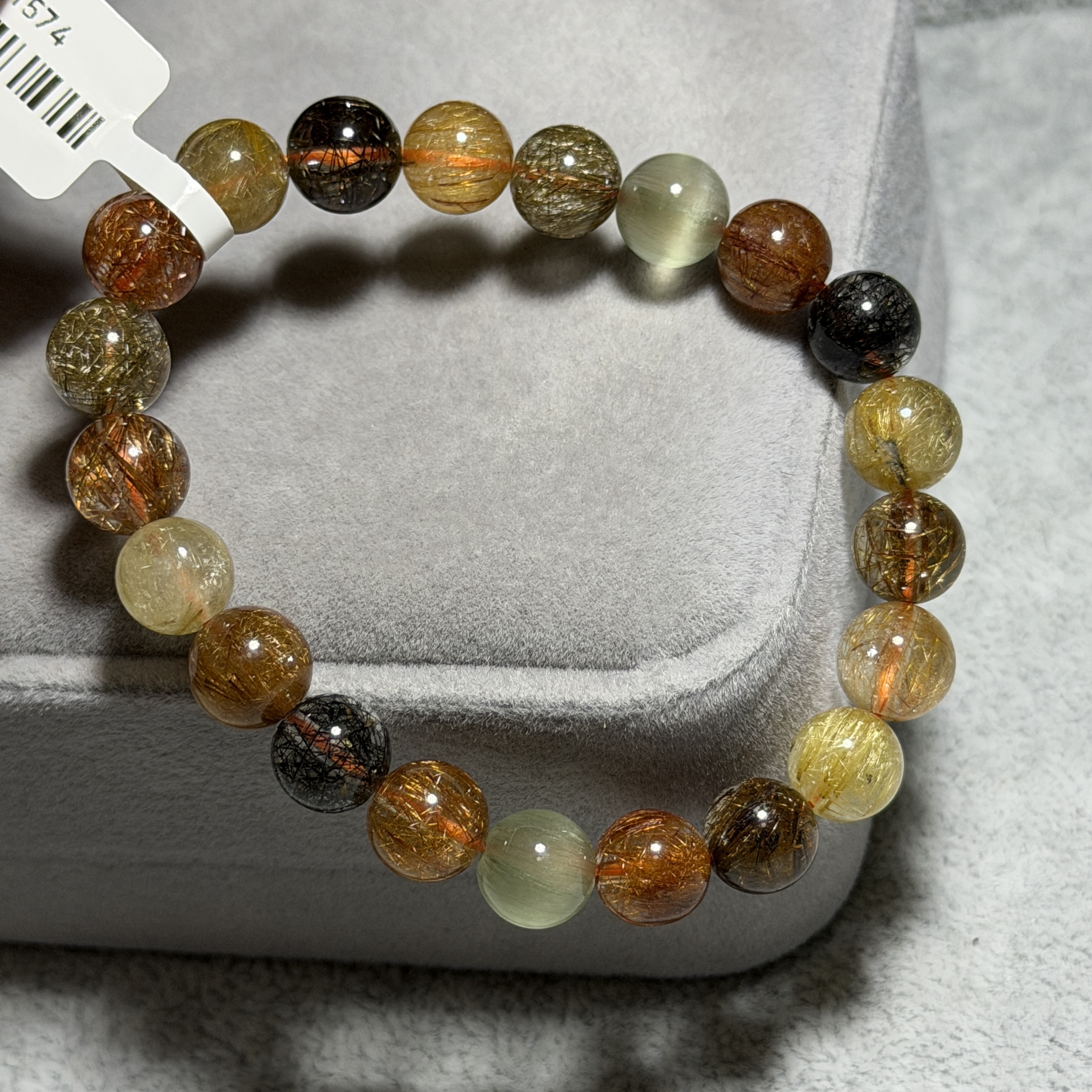 高質全色系彩髮晶 9+mm RQ1574