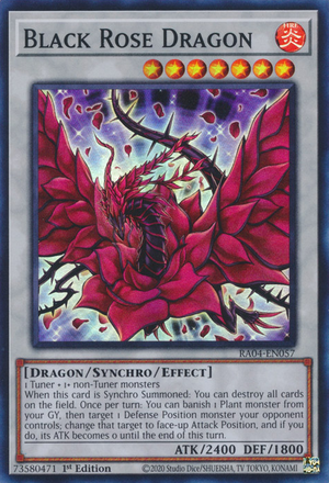 CR09-AE039 Black Rose Dragon (UL)