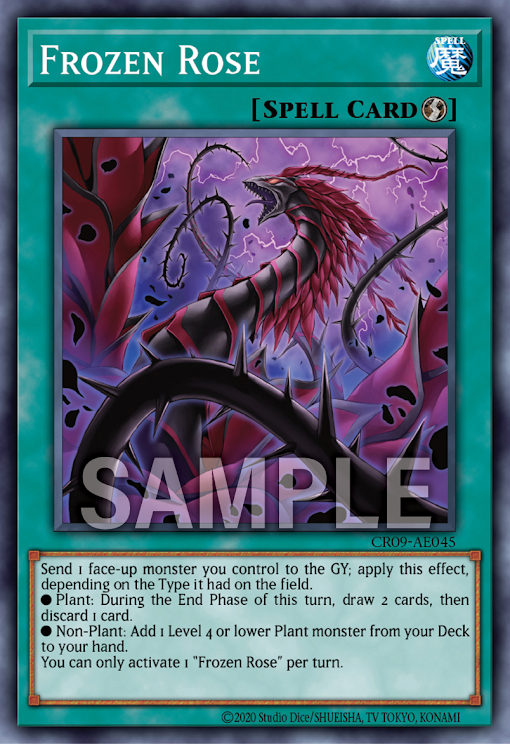 CR09-AE045 Frozen Rose (N)