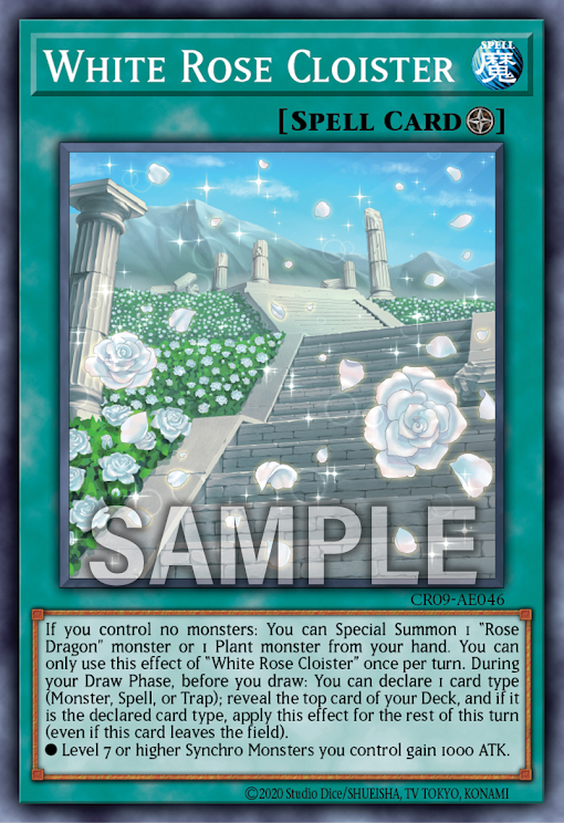 CR09-AE046 White Rose Cloister (N)