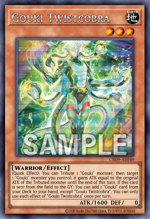 CR09-AE049 Gouki Twistcobra