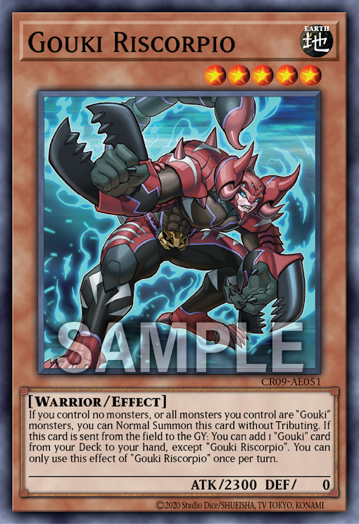 CR09-AE051 Gouki Riscorpio (N)