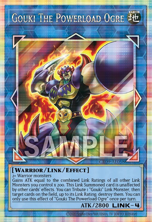 CR09-AE058  CR09-AES20 Gouki The Powerload Ogre