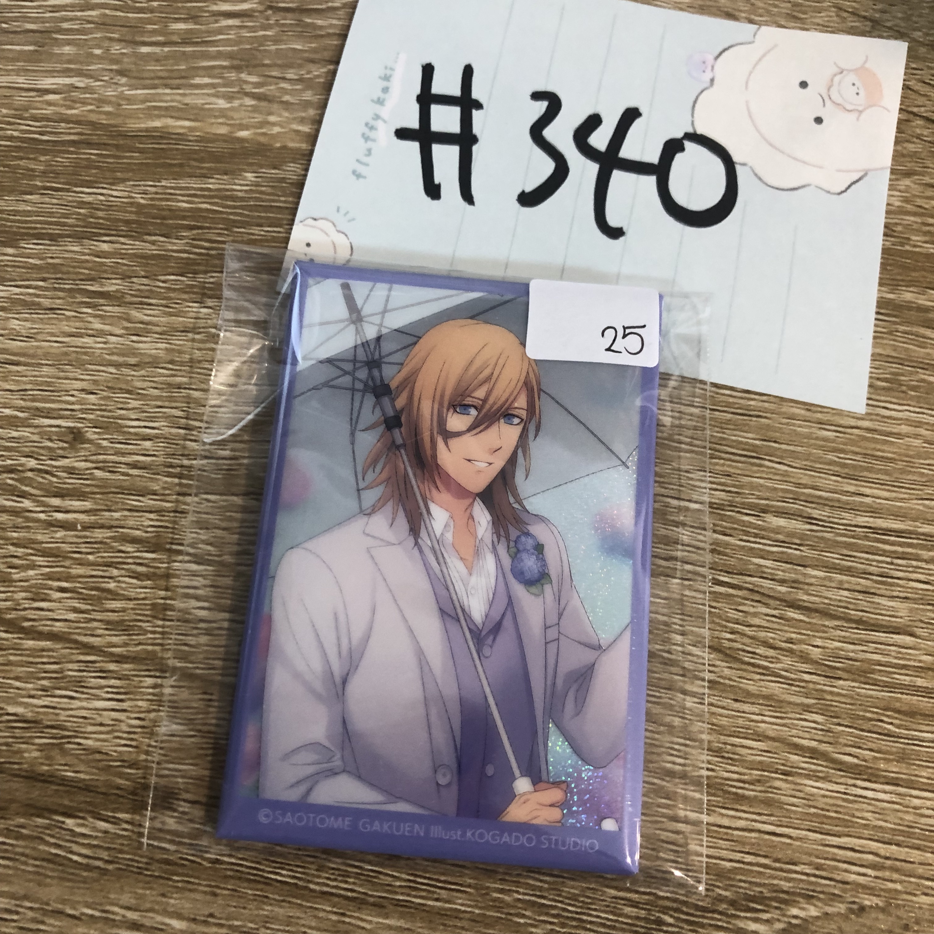 歌之王子殿下 REN 襟章#340