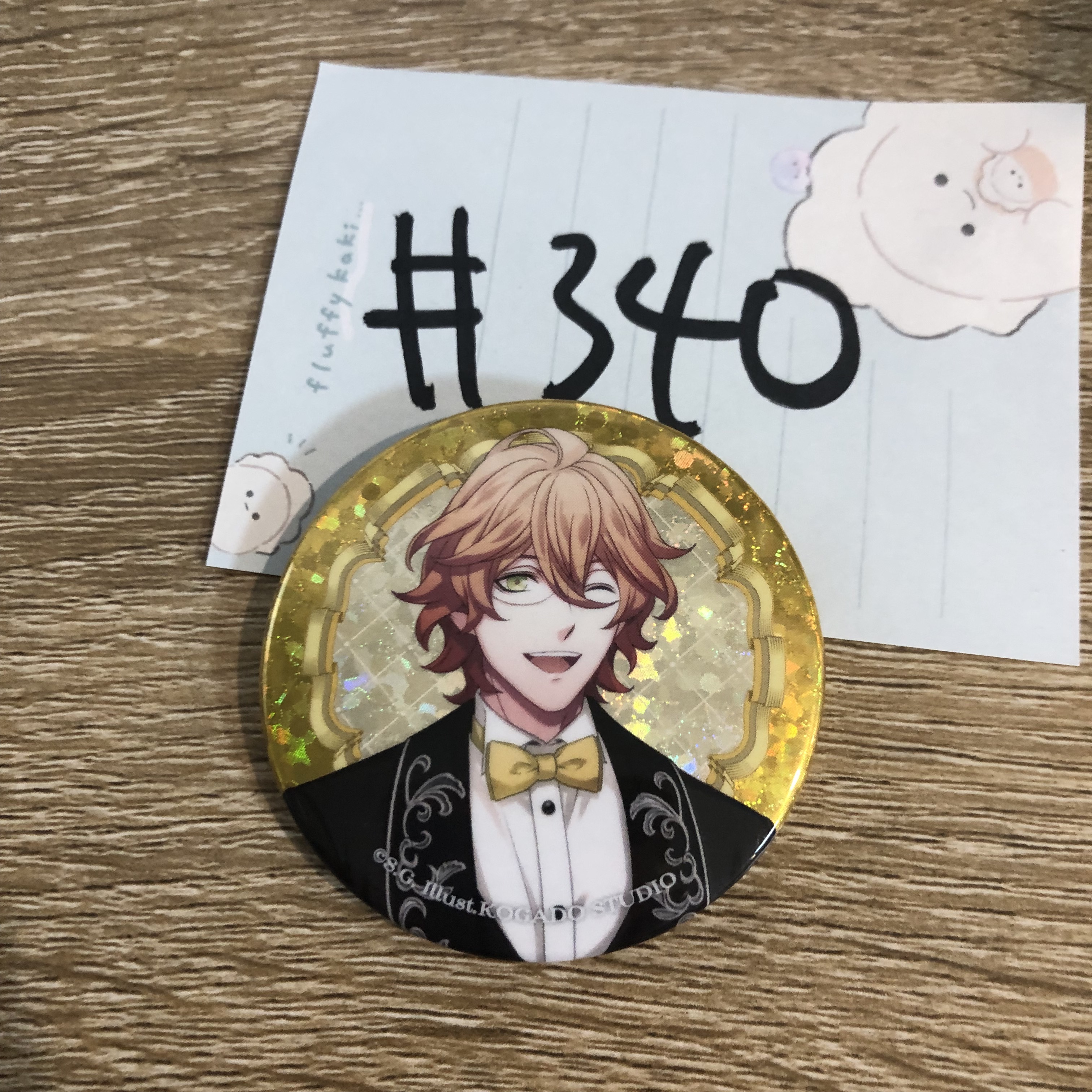 歌之王子殿下  那月 襟章#340