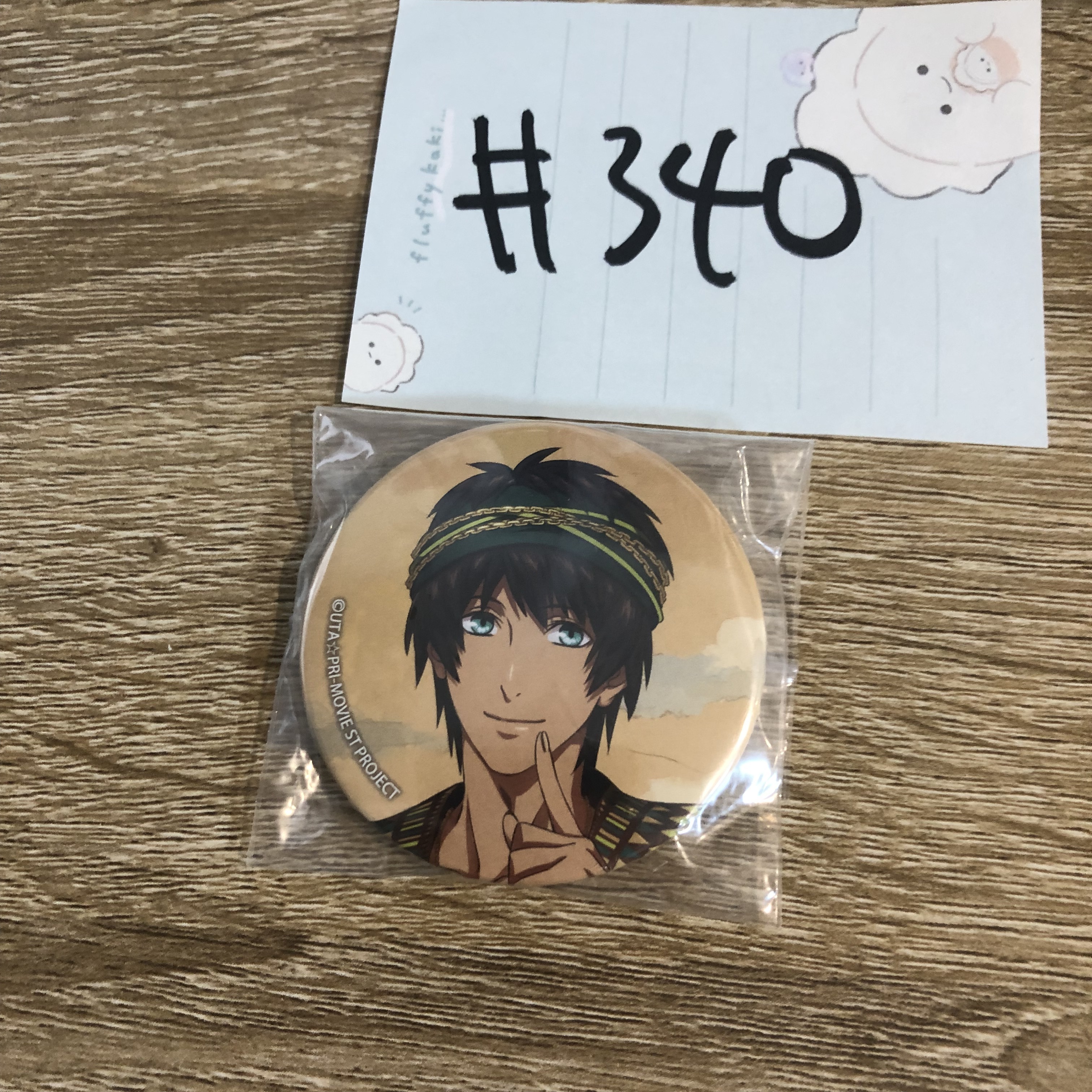 歌之王子殿下 CECIL 襟章#340