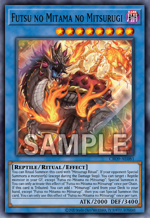 CR09-AE081 Futsu no Mitama no Mitsurugi (SR)