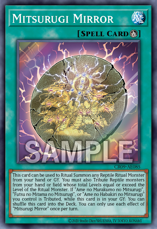 CR09-AE085 Mitsurugi Mirror (SR)