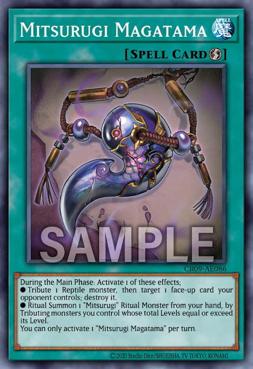 CR09-AE086 Mitsurugi Magatama (N)