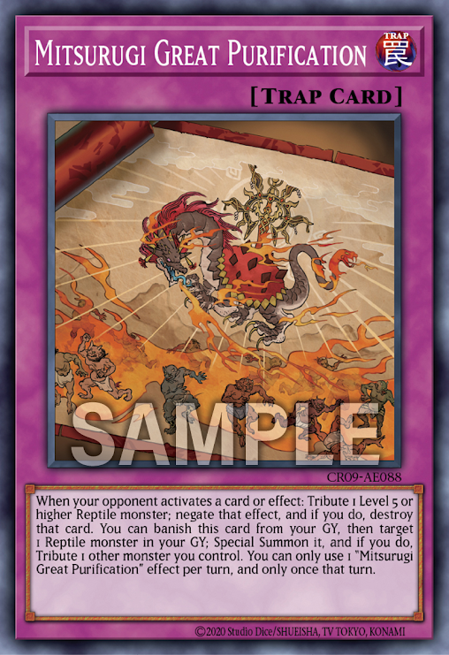 CR09-AE088 Mitsurugi Great Purification (N)