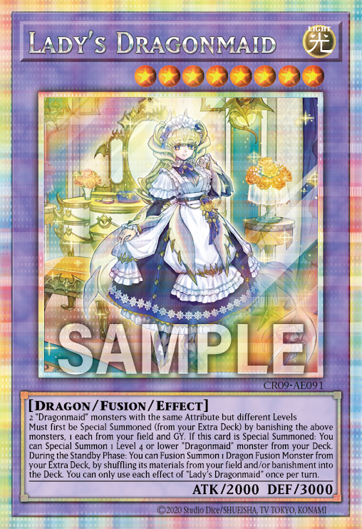 CR09-AE091 CR09-AES31 Lady's Dragonmaid