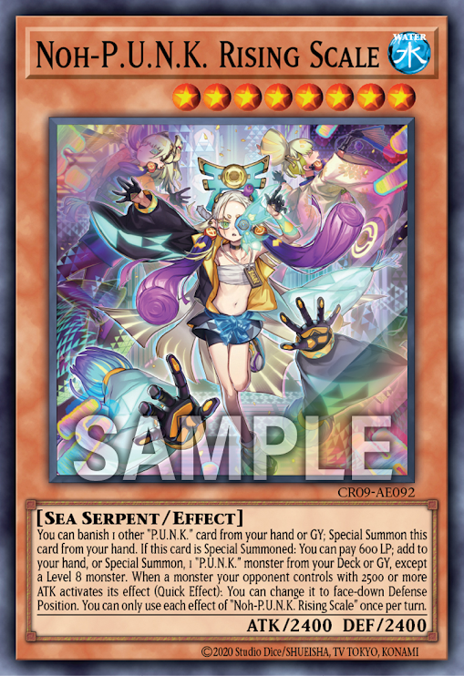 CR09-AE092 Noh-P.U.N.K. Rising Scale (SR)