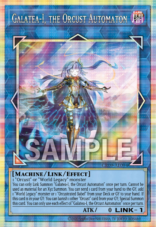 CR09-AE094 CR09-AES33  Galatea-I, the Orcust Automaton