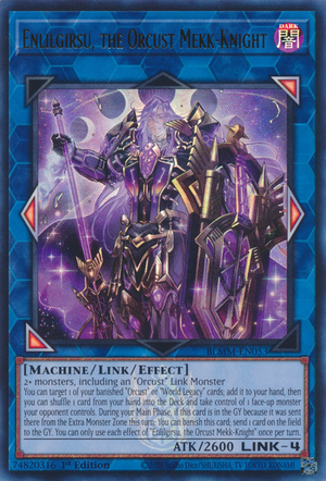 CR09-AE095 Enlilgirsu, the Orcust Mekk-Knight (UL)