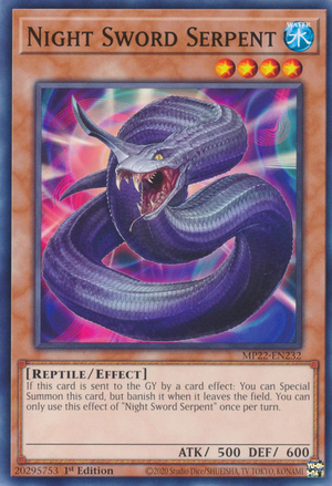 CR09-AE096 Night Sword Serpent (SR)