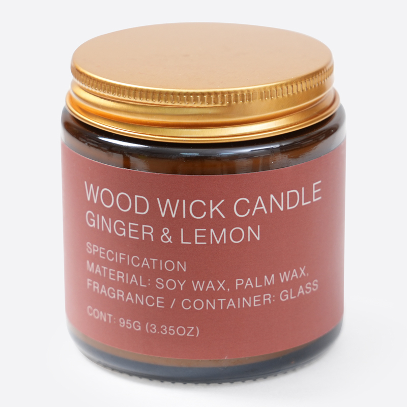 SP 木芯蠟燭/GINGER&LEMON