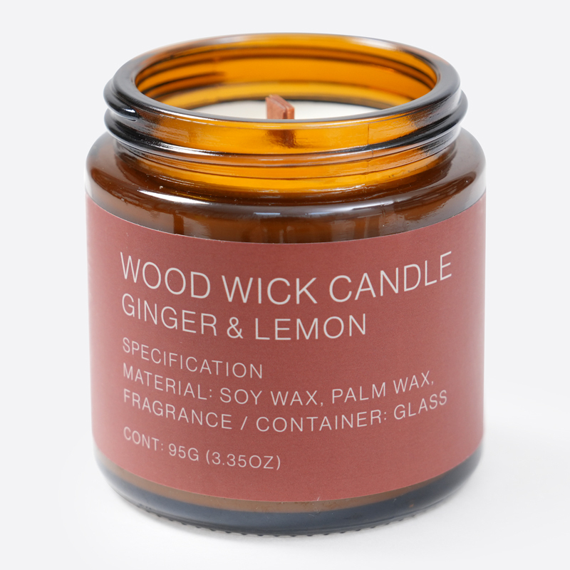 SP 木芯蠟燭/GINGER&LEMON