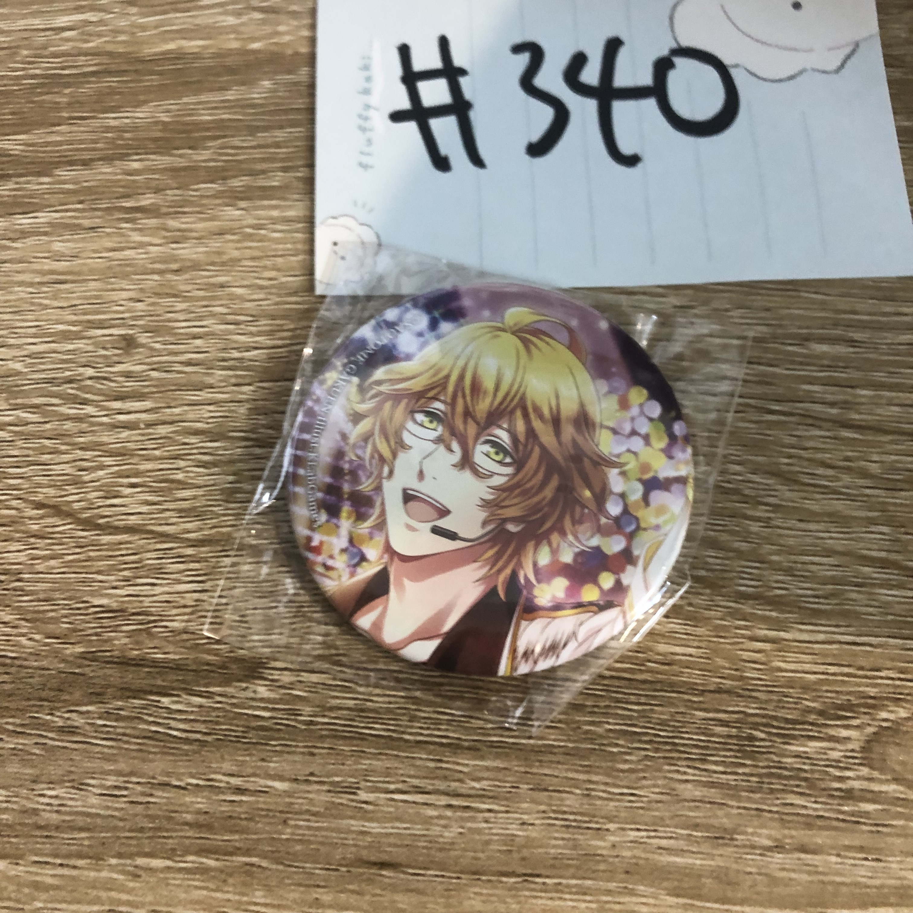 歌之王子殿下  那月 襟章#340