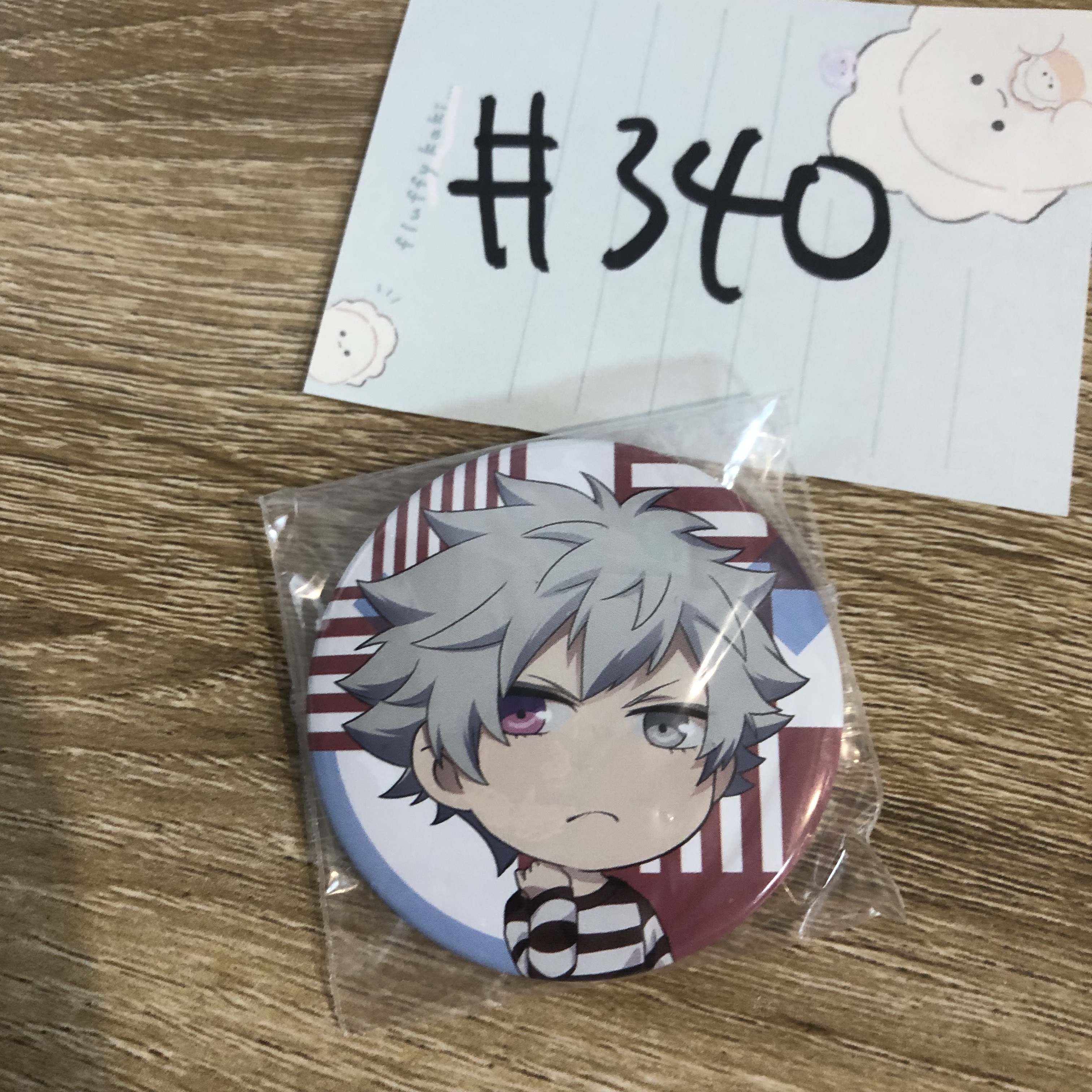 歌之王子殿下 蘭丸 襟章#340