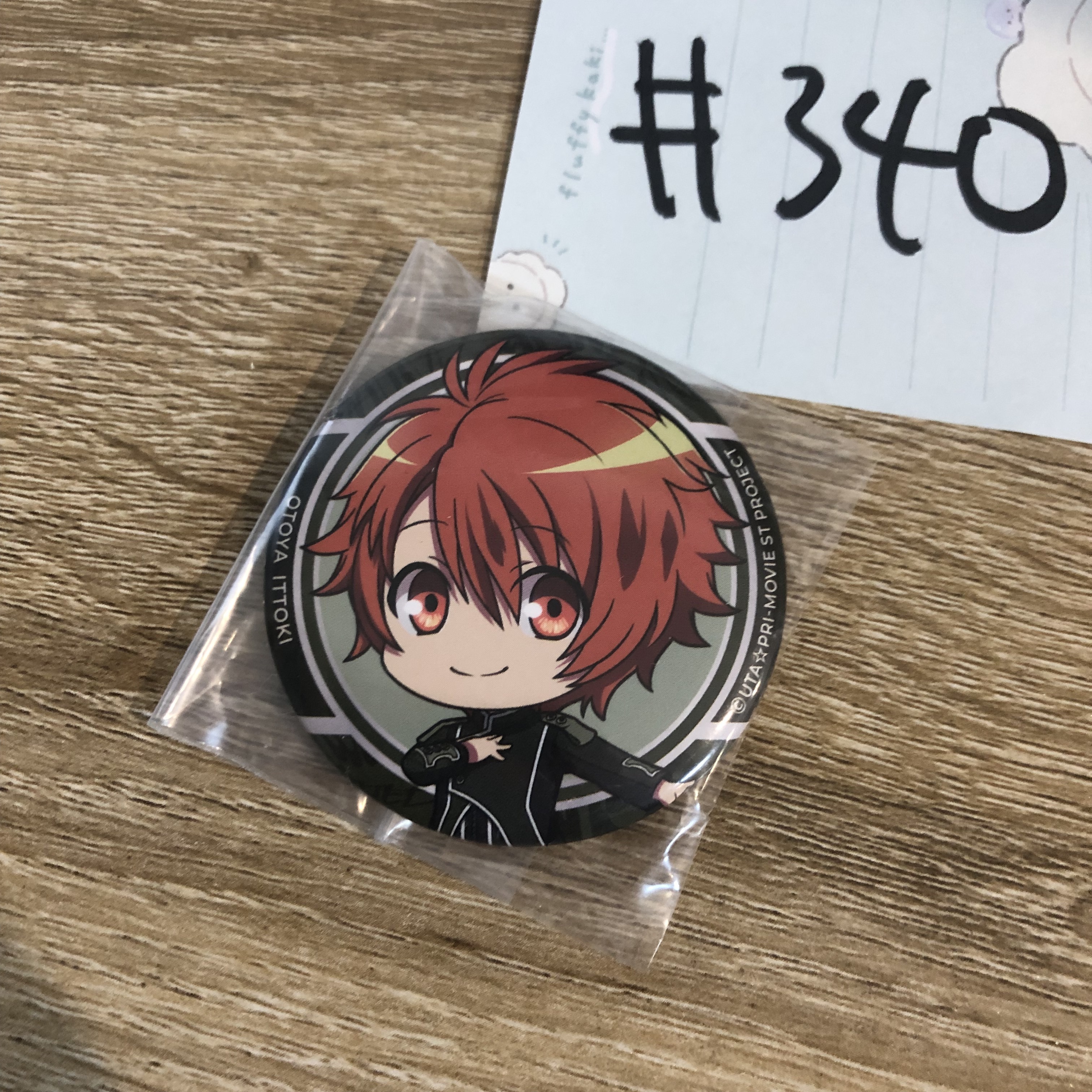 歌之王子殿下 音也  襟章#340