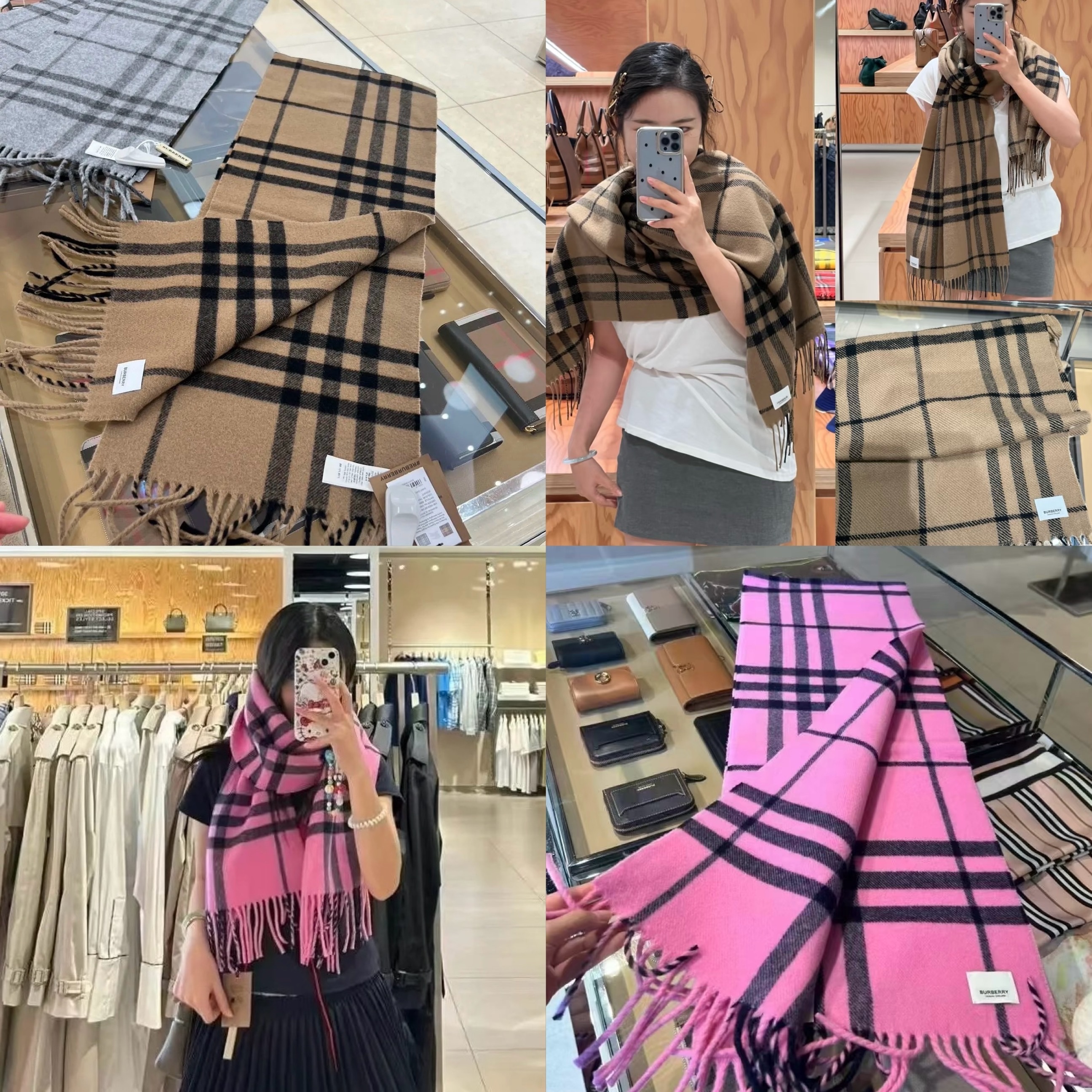 【直播】LL0925999 Burberry 全羊毛頸巾(100% 羊毛)意大利製造「168 X 28cm」