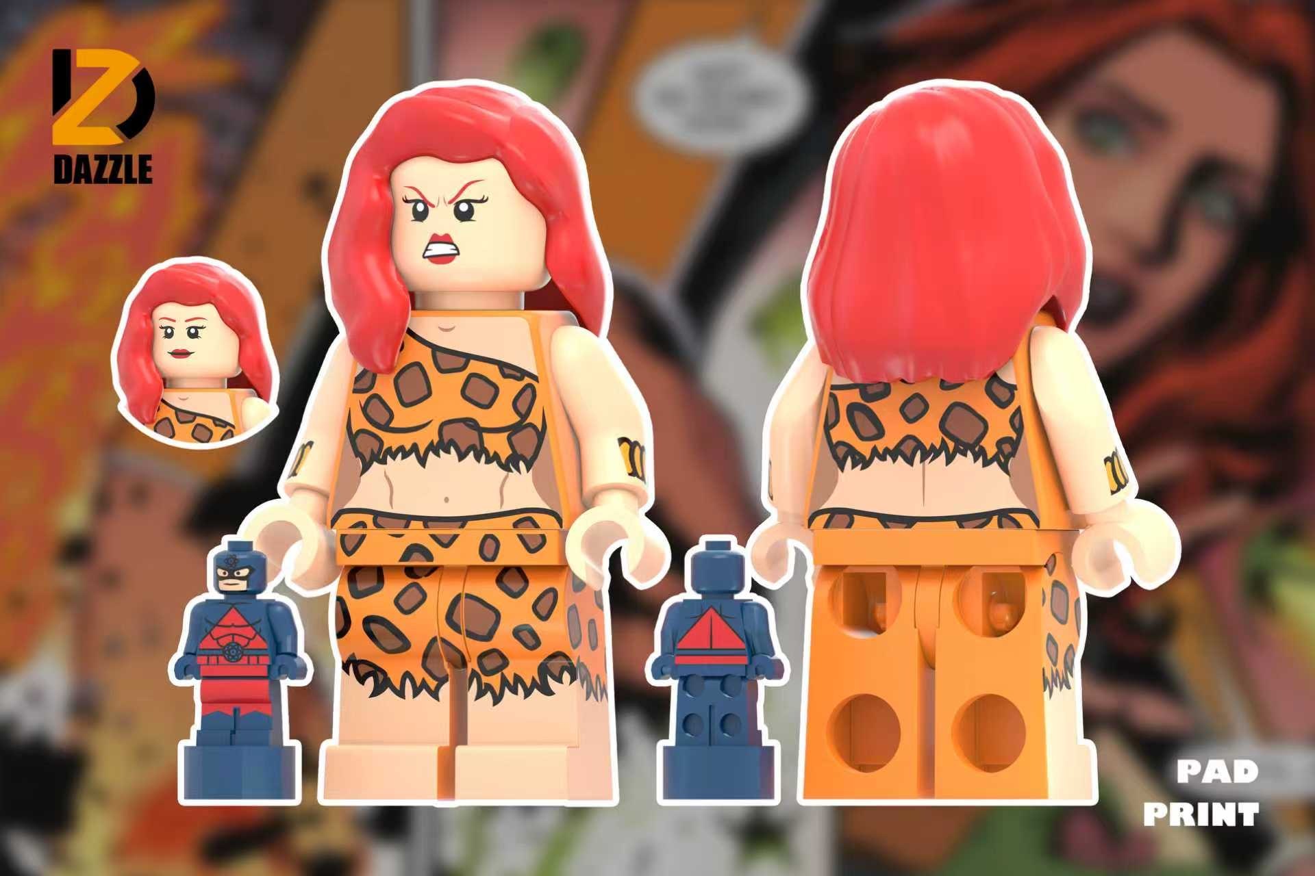 【Dazzle Brick】巨化女和阿童木