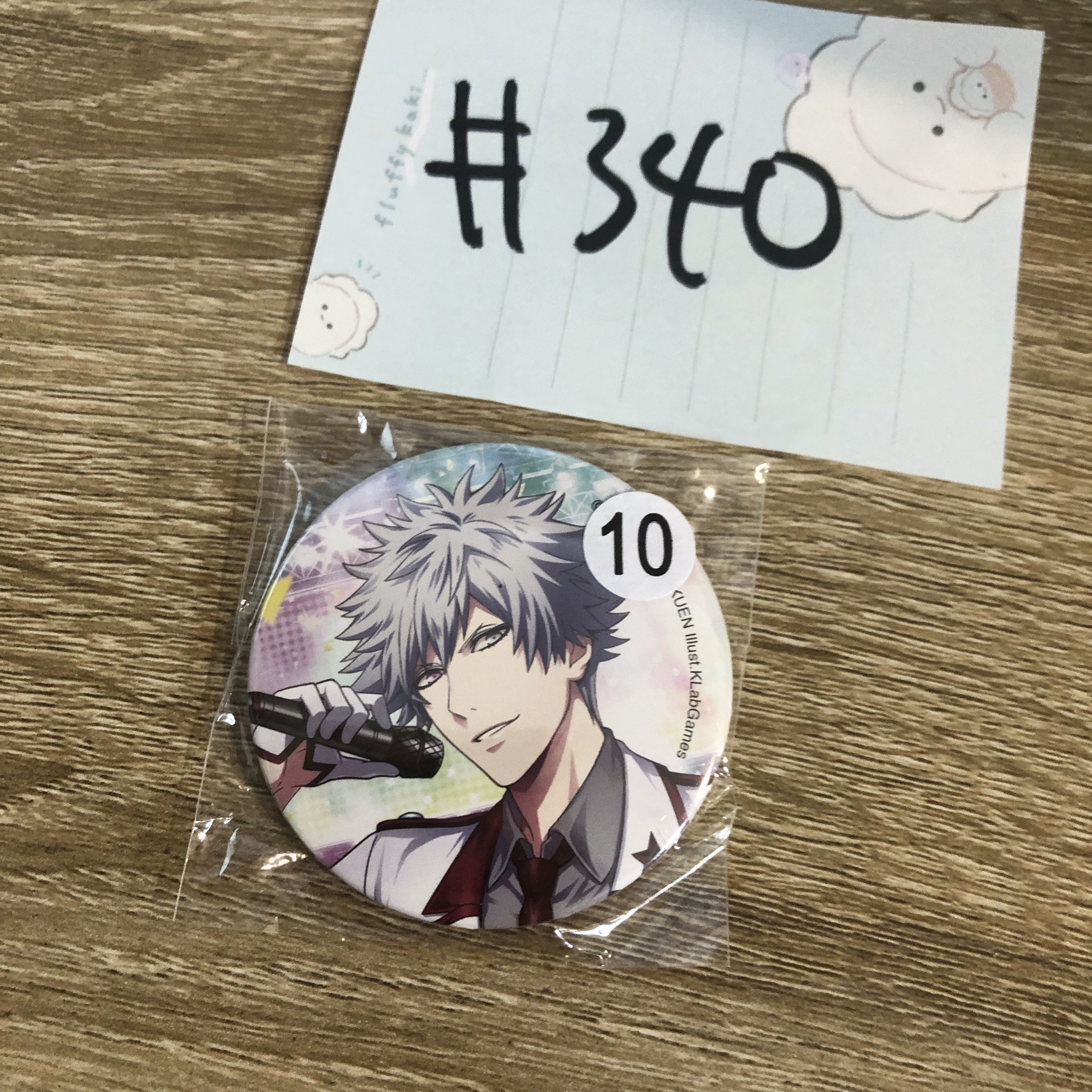 歌之王子殿下 蘭丸 襟章#340