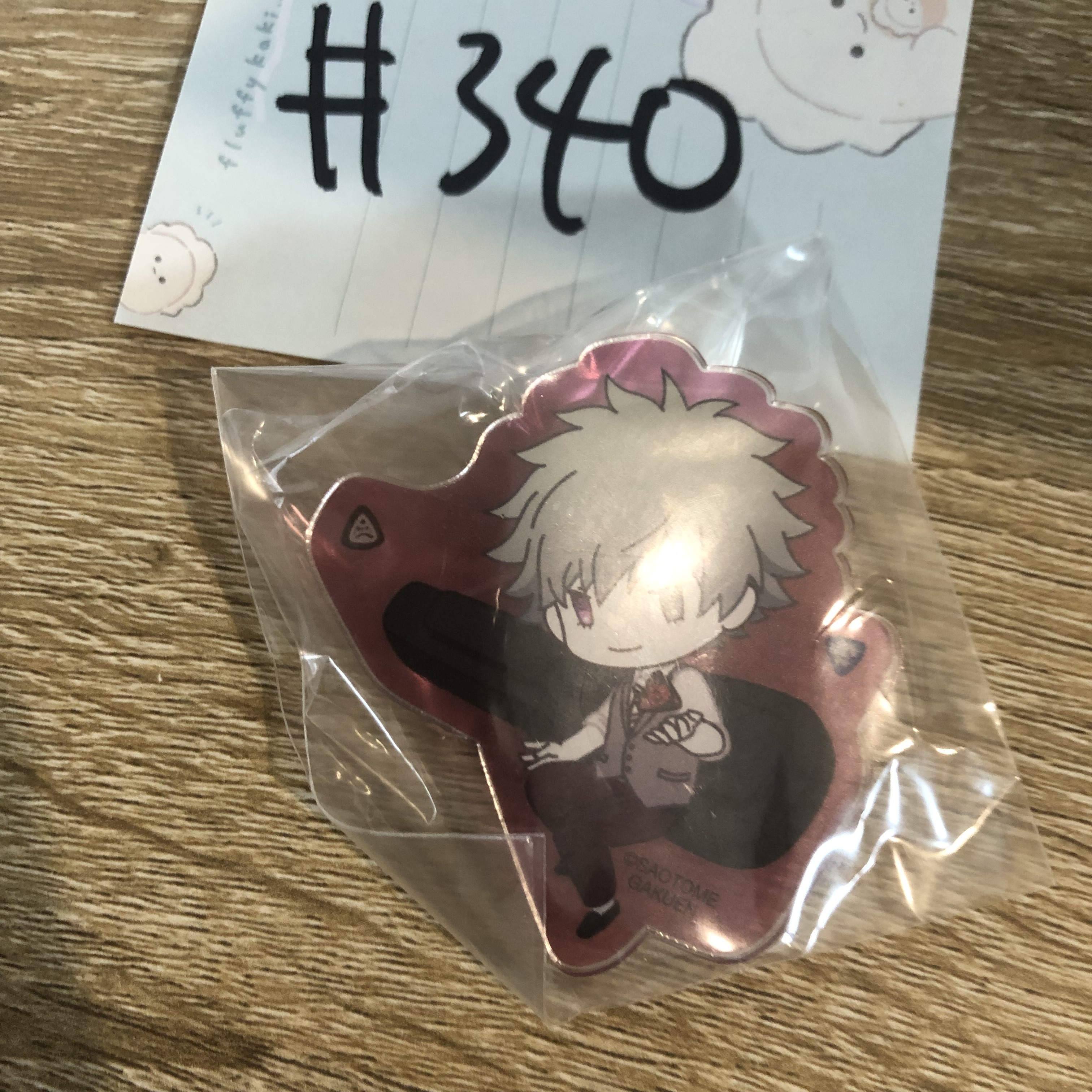 歌之王子殿下 蘭丸 襟章#340