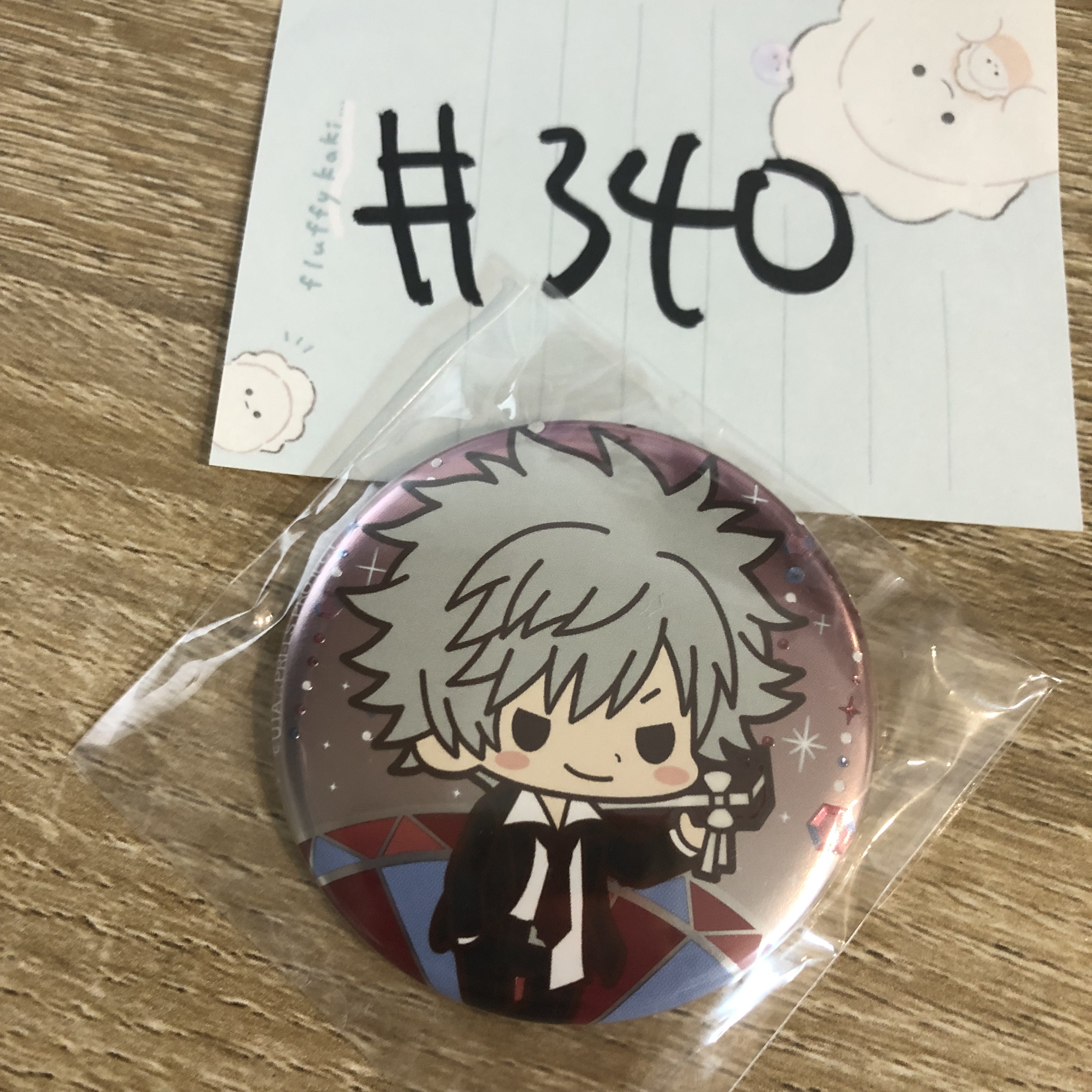 歌之王子殿下 蘭丸 襟章#340