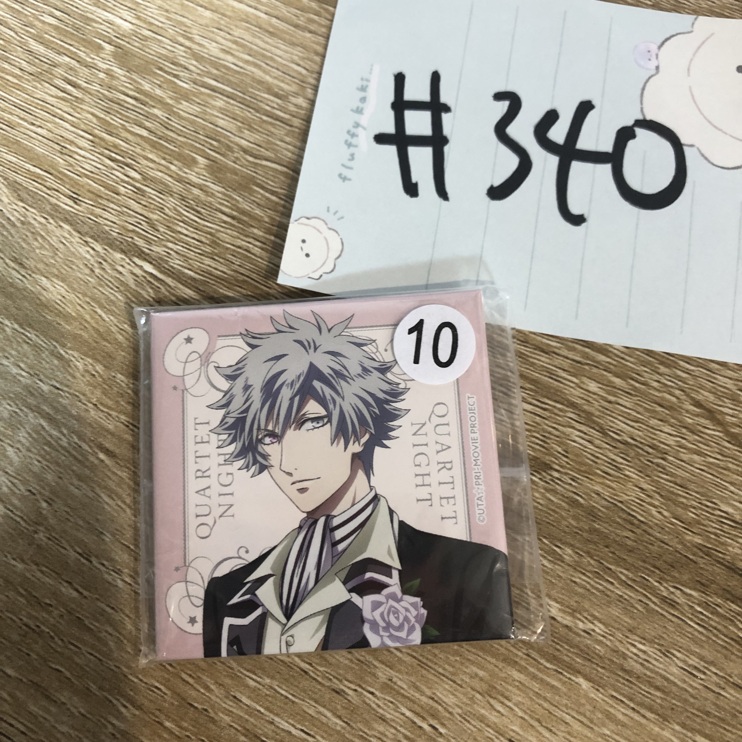 歌之王子殿下 蘭丸 襟章#340