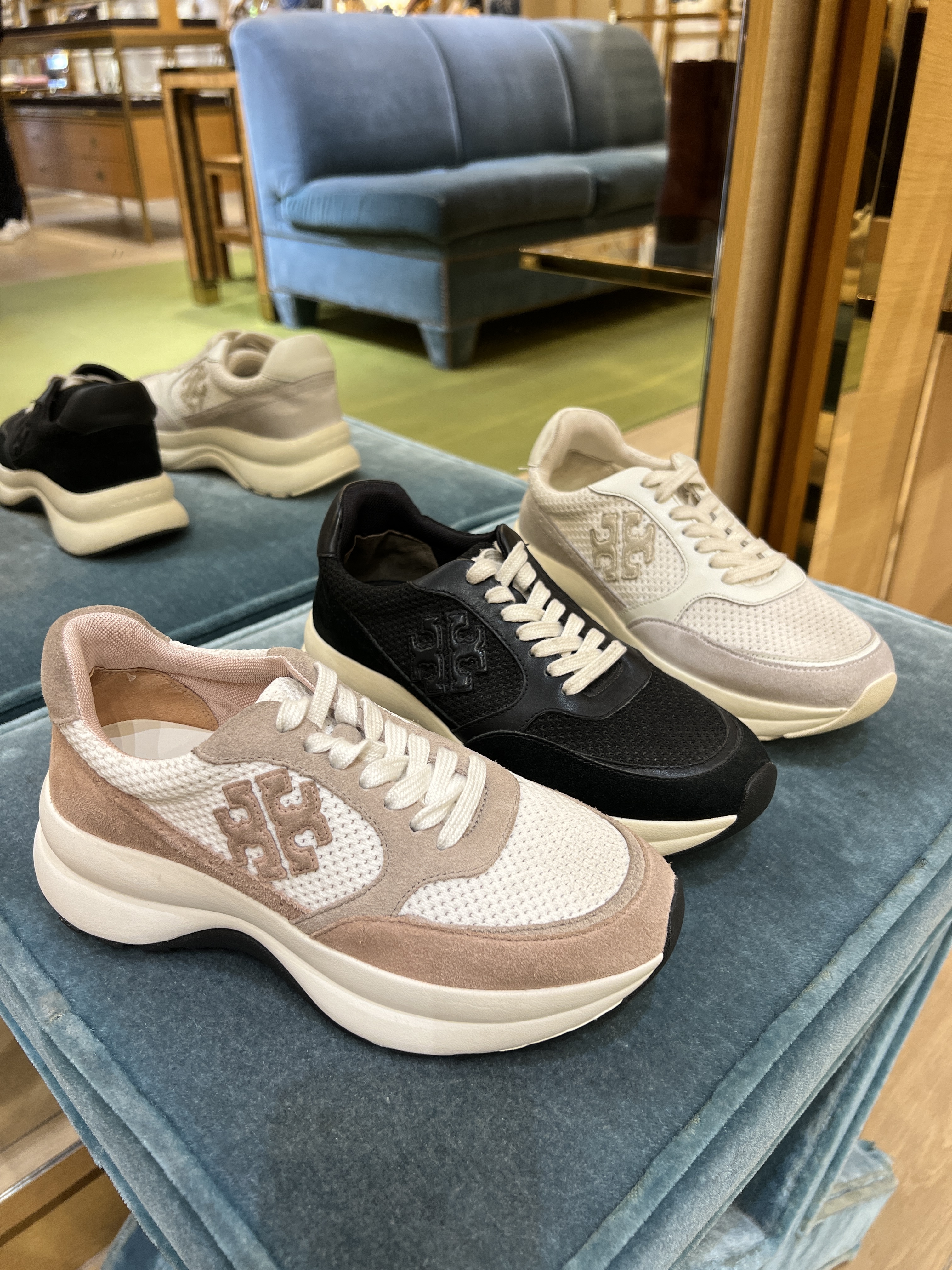 Tory Burch Kick trainers sneakers 3 colors