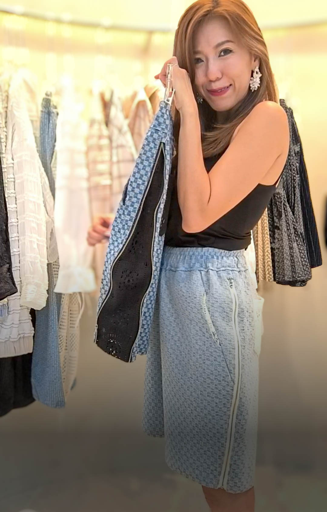 🥰K8150  ▶️格紋五分褲 👉W:102cm H:120cm L:55cm👈