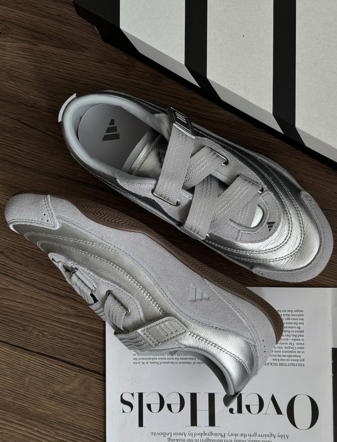 <2025新款💫> ADIDAS FOS 芭蕾風綁帶 魔鬼沾 兩色