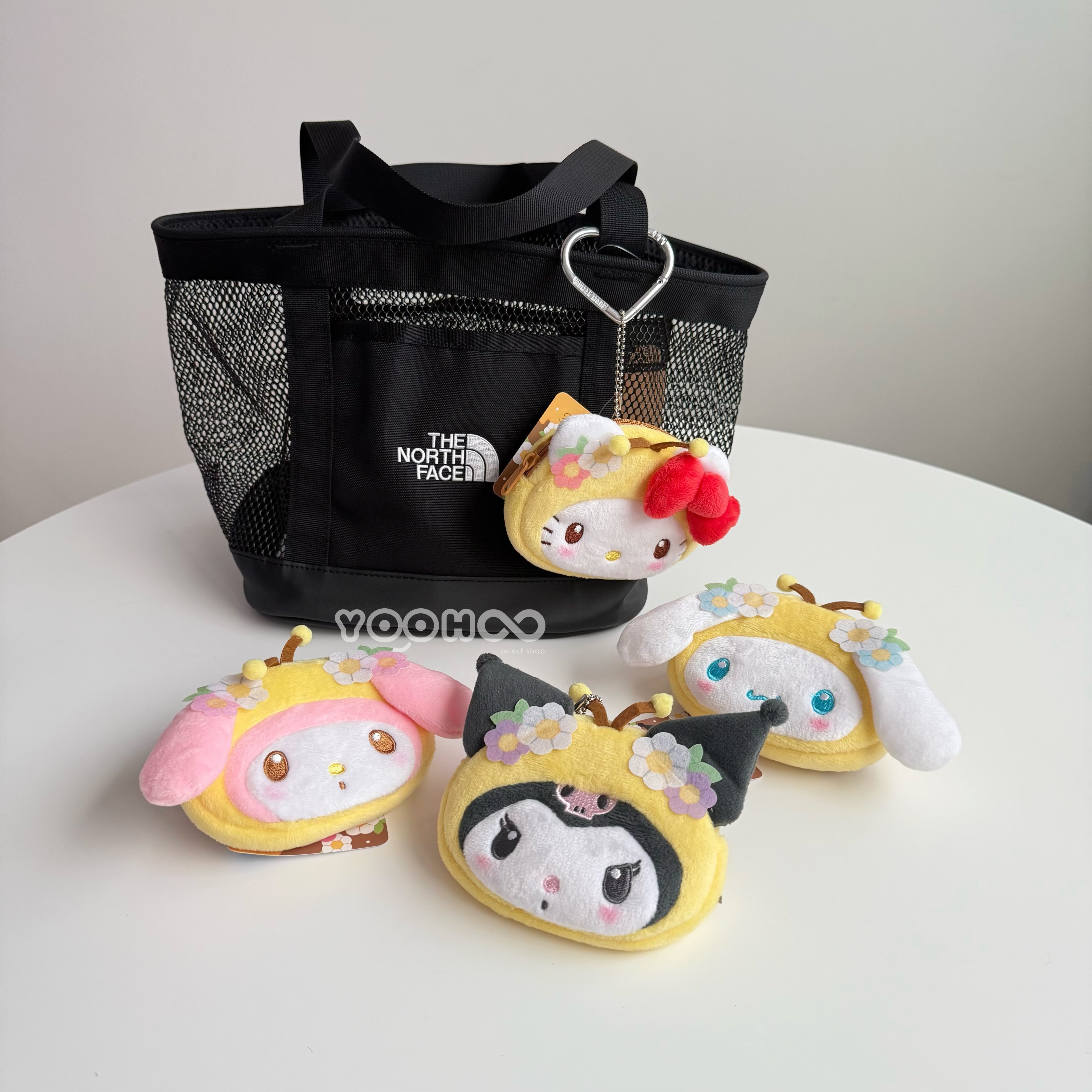 現貨┃三麗鷗 KITTY 美樂蒂 酷洛米 大耳狗 蜜蜂 大頭 吊飾 小零錢包