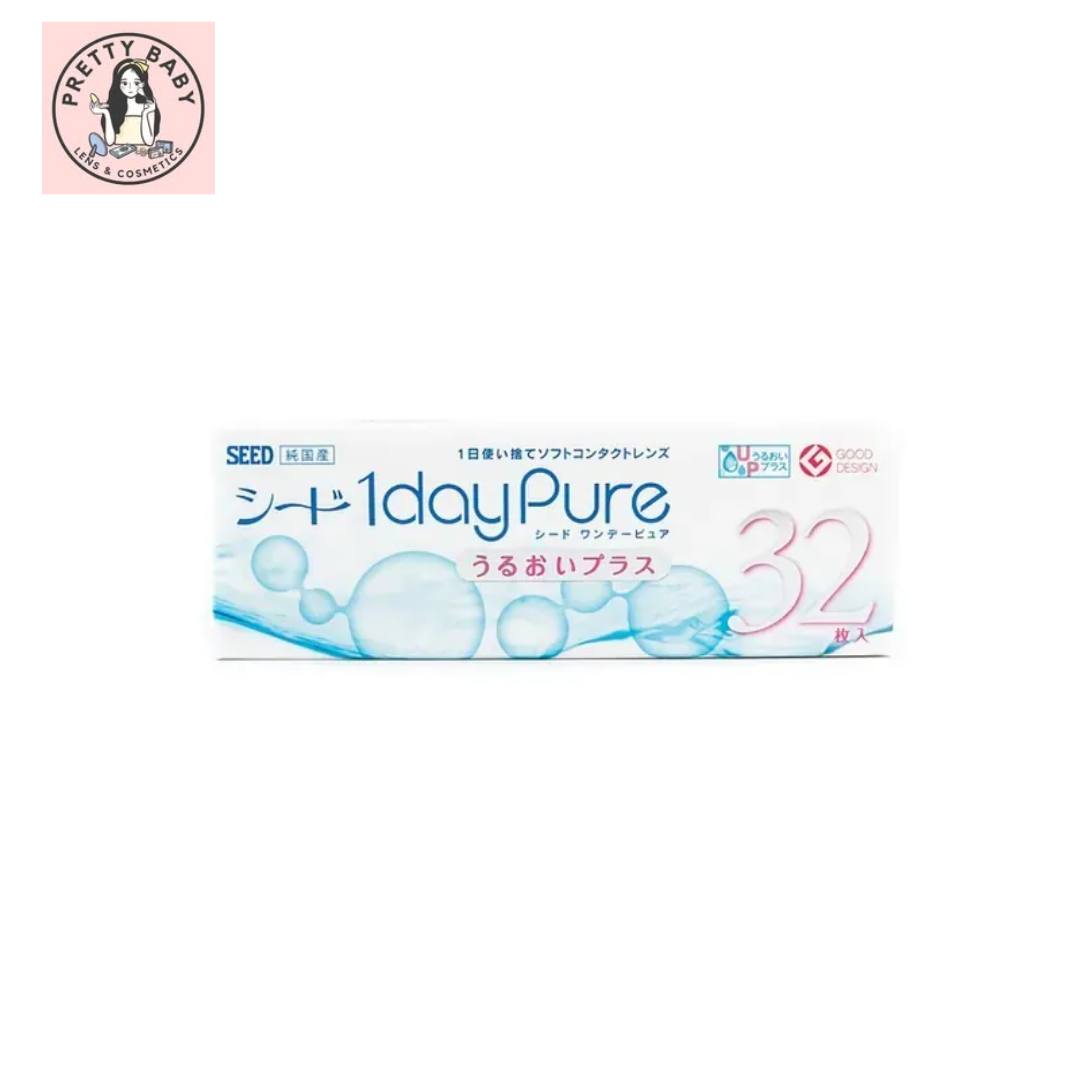 SEED 1 Day Pure 每日拋棄型隱形眼鏡｜每盒32片