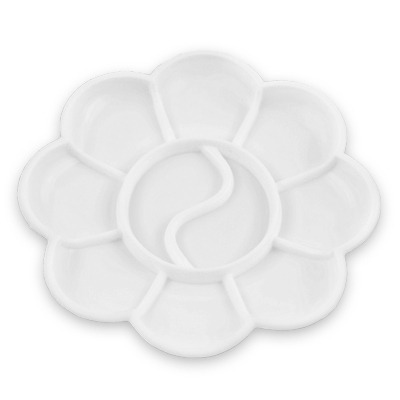 水彩調色碟(梅花型)