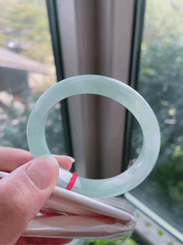 9105853 51.5mm底色翡翠正圈手鐲 (50-52)