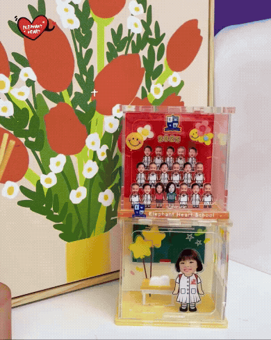 客製化亞克力時光機立體砌圖