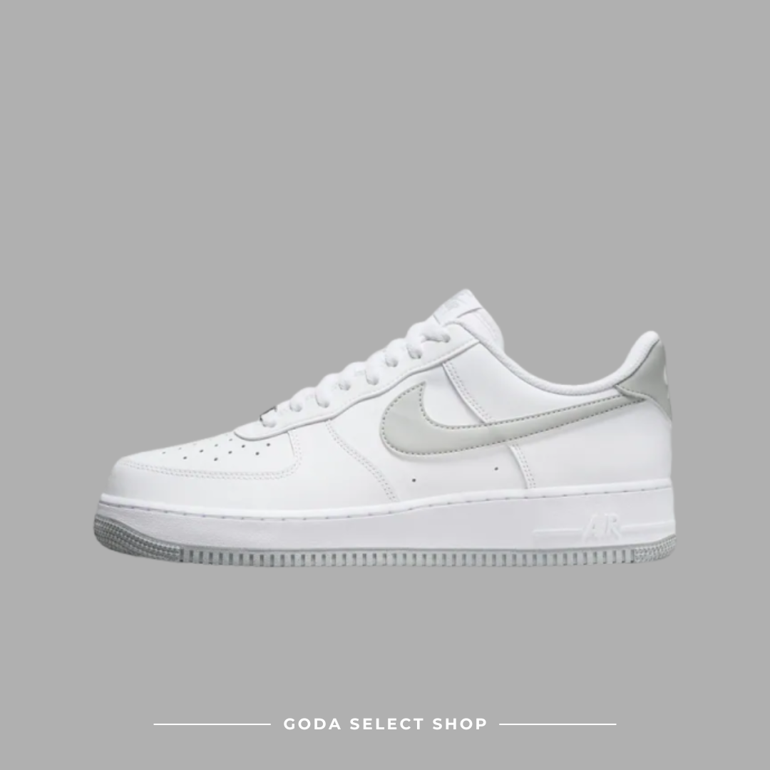 Nike Air Force 1 '07 "Light Smoke Grey" 白灰 皮革 低筒 休閒鞋 FJ4146-100